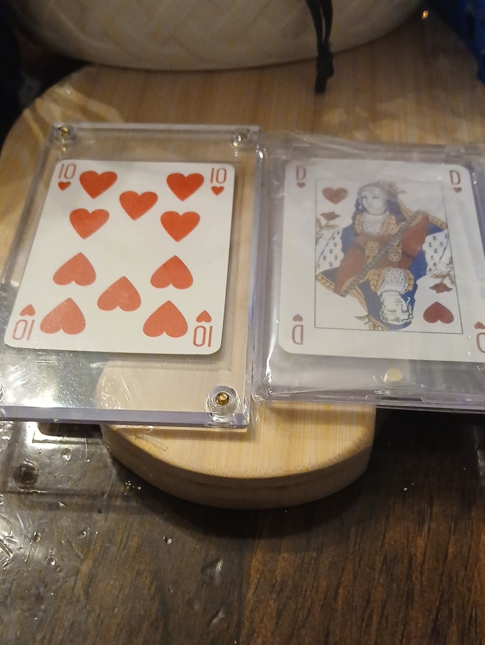 Tiffany & LV PLAYING CARD SET OF 2 IN CASES